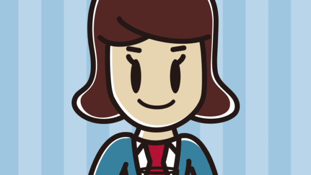 トマトジュースを飲む女子高校生のイラスト【色、背景あり】PNG