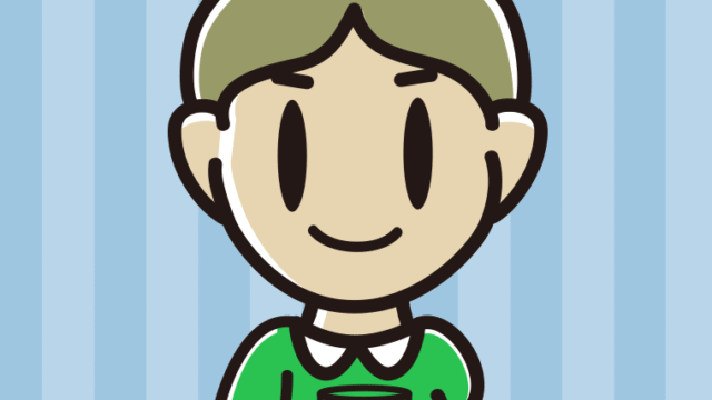 オレンジ（野菜）ジュースを飲む小学生男子のイラスト【色、背景あり】PNG