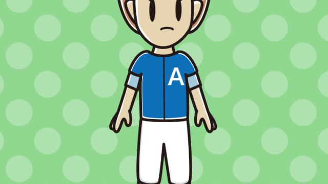 何かに気付く野球のユニフォーム姿の女性のイラスト【色、背景あり】PNG