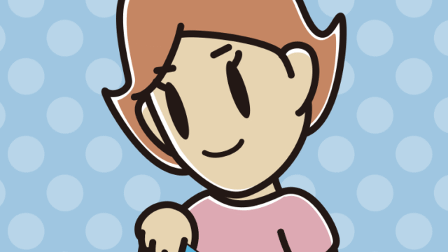 歯磨き粉をつける女性のイラスト【色、背景あり】PNG