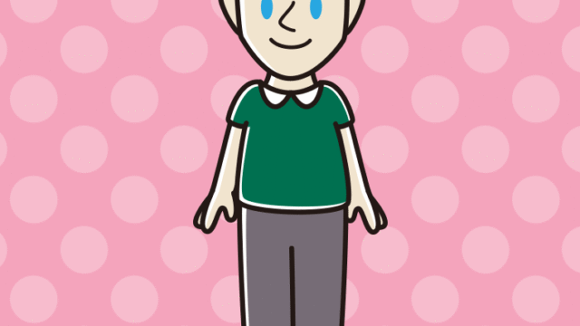 外国人男性のイラスト【色、背景あり】PNG