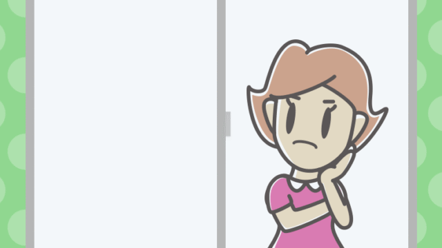 窓で考える女性のイラスト【色、背景あり】PNG