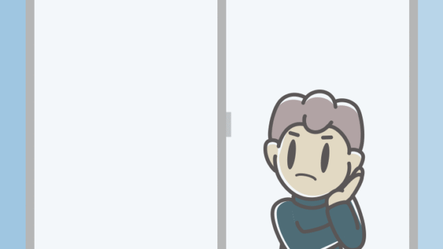 窓で考える男子中学生のイラスト【色、背景あり】PNG