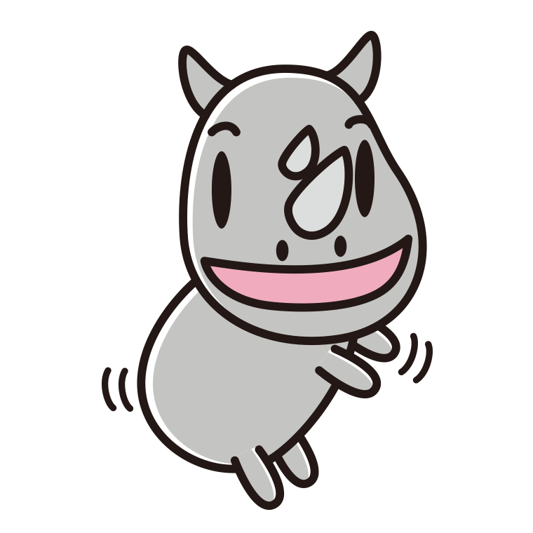 立つサイちゃんのイラスト【色あり、背景なし】透過PNG