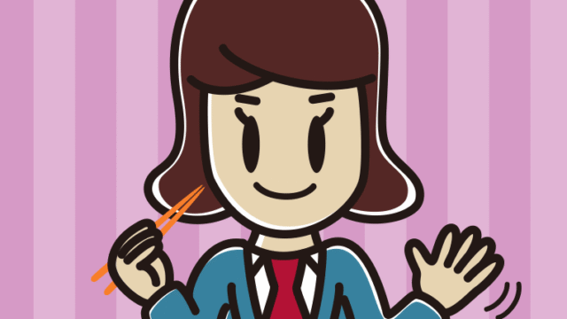 食事中に手を振る女子高校生のイラスト【色、背景あり】PNG