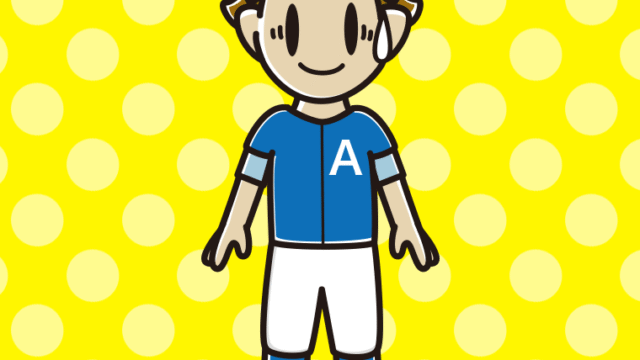 苦笑いする野球のユニフォーム姿の男子高校生のイラスト【色、背景あり】PNG