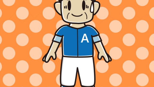 苦笑いする野球のユニフォーム姿のおじさんのイラスト【色、背景あり】PNG