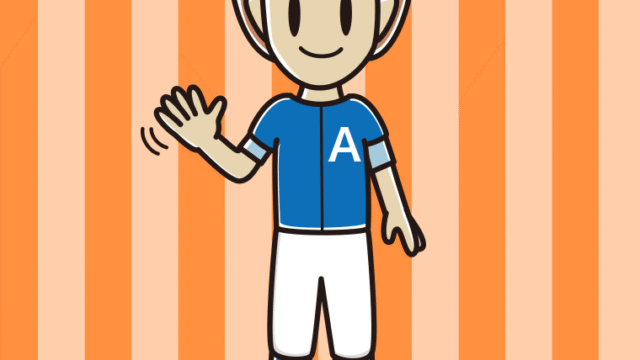 手を振る野球のユニフォーム姿の女性のイラスト【色、背景あり】PNG