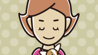 犬を抱いてお辞儀する女性のイラスト【色、背景あり】PNG