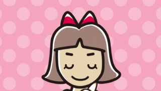 犬を抱いてお辞儀する小学生女子のイラスト【色、背景あり】PNG