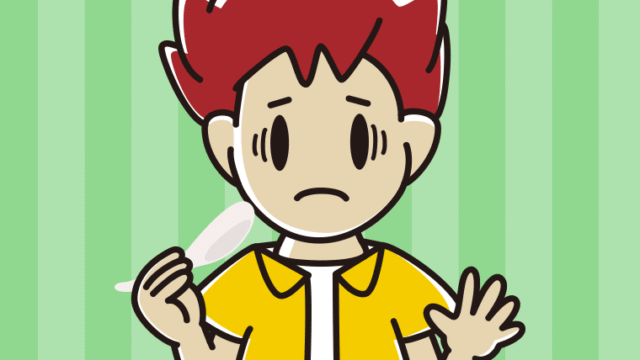 チャーハンで困る男子大学生のイラスト【色、背景あり】PNG